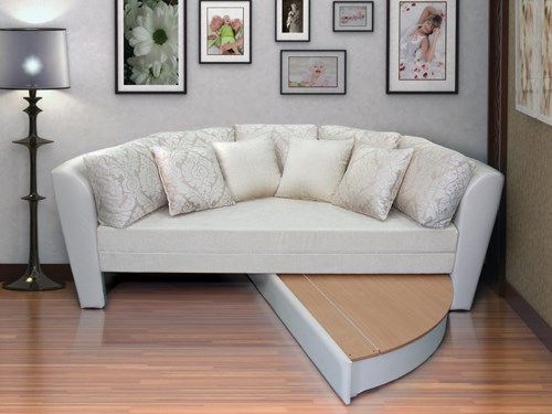 Круглый диван-кровать Смайл в Петрозаводске - изображение 1